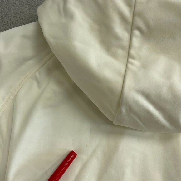 32 Degrees Heat Women's Size S Ivory Hooded Windbreaker Jacket - Picture 10 of 11